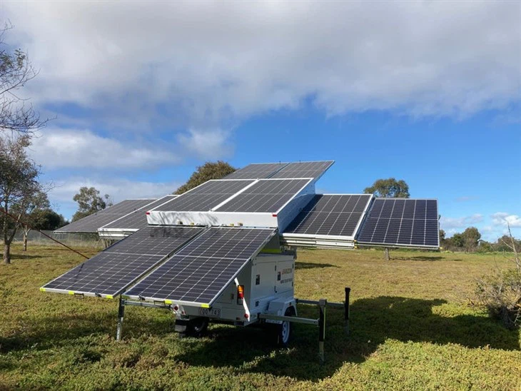 36kw Mobile Solar Generator Outdoor