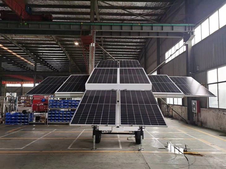 36kw Mobile Solar Generator Outdoor