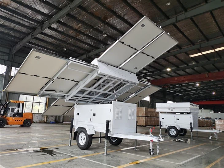36kw Mobile Solar Generator Outdoor
