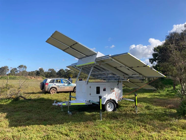 36kw Mobile Solar Generator Outdoor