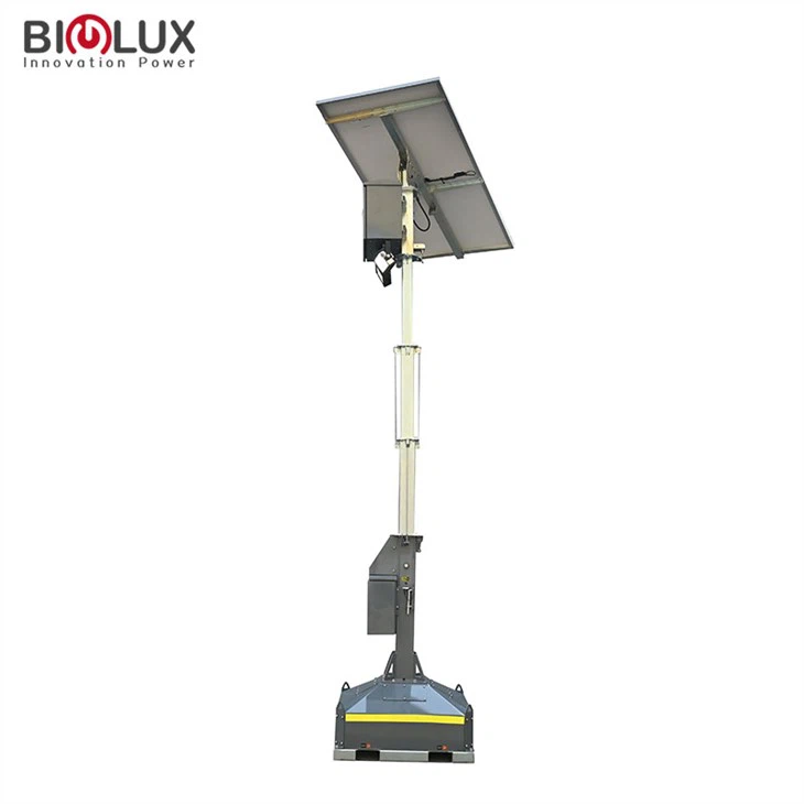 HiGuard Solar Lighting And Surveillance Tower