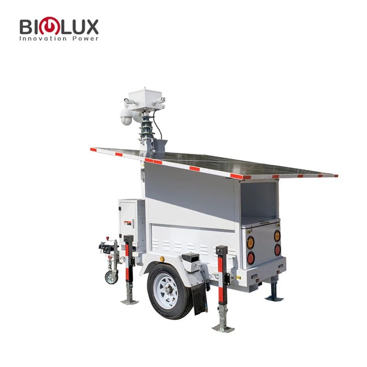 Portable Solar Surveillance Trailer