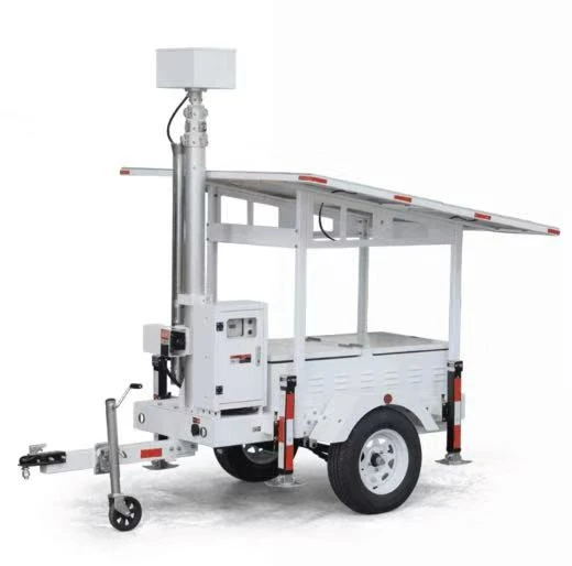 Simple Mobile Solar Surveillance Tower