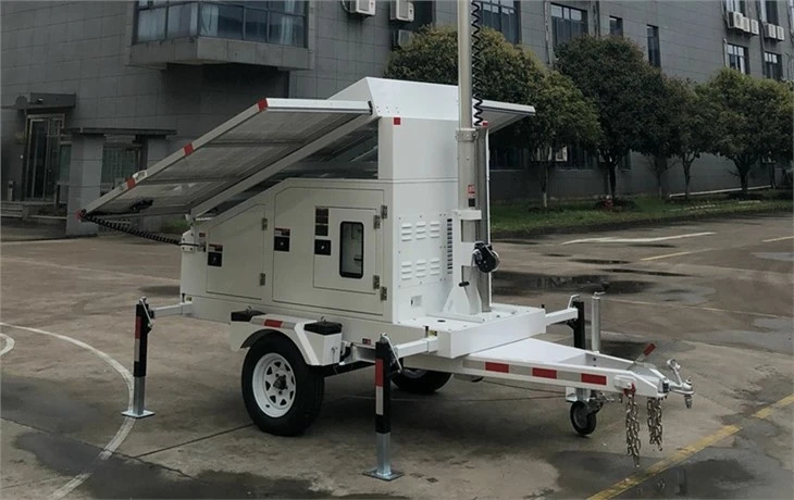 Solar Generator Trailer For Emergency