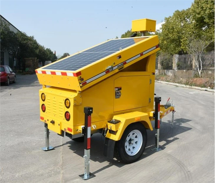 Solar Security Camera Trailer