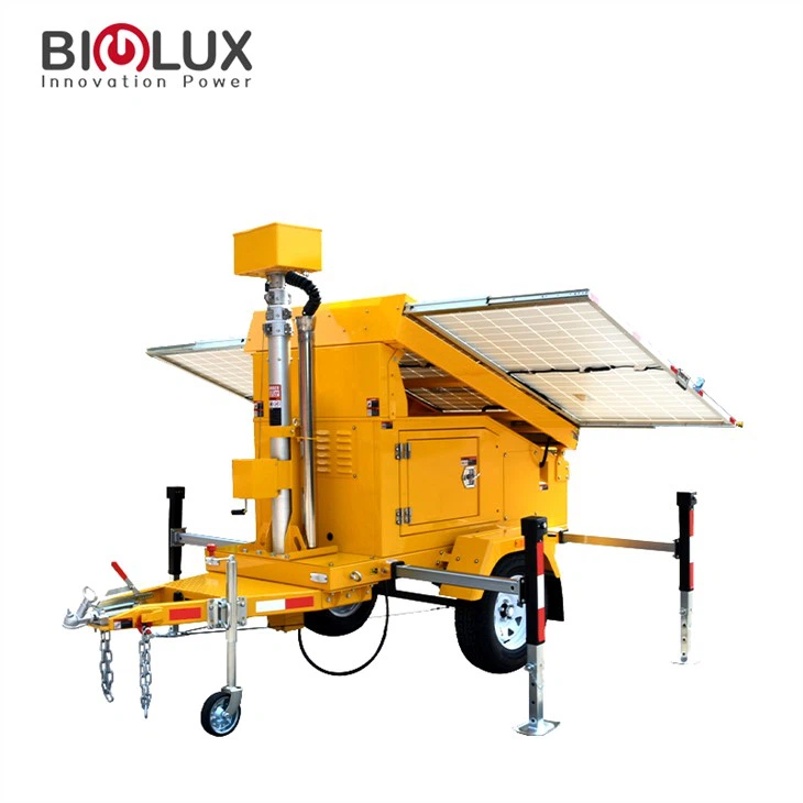 Solar Security Camera Trailer