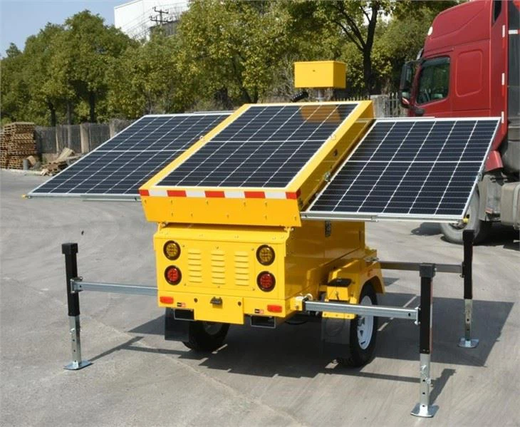 Solar Security Camera Trailer