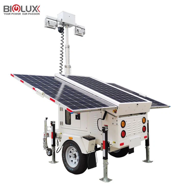 Solar Surveillance Trailer Powerful And User-friendly Design