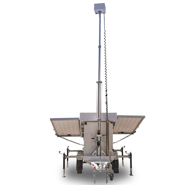 Solar Surveillance Trailer Powerful And User-friendly Design