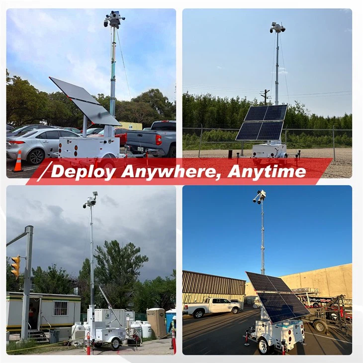 CCTV Camera Tower With Victron best