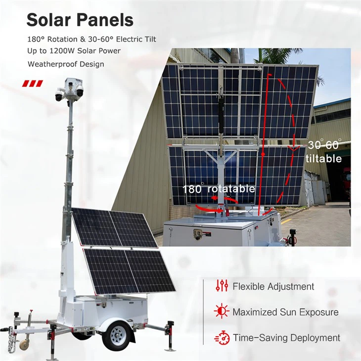 CCTV Camera Tower With Victron high quality