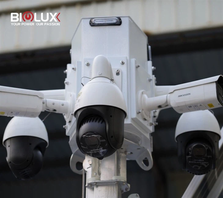 Mobile CCTV Trailer Solar Surveillance Trailer The Ultimate Solution Rental & Services factory
