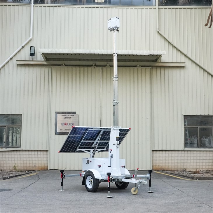 HiSITE Solar Security Tower With Cameras suppliers