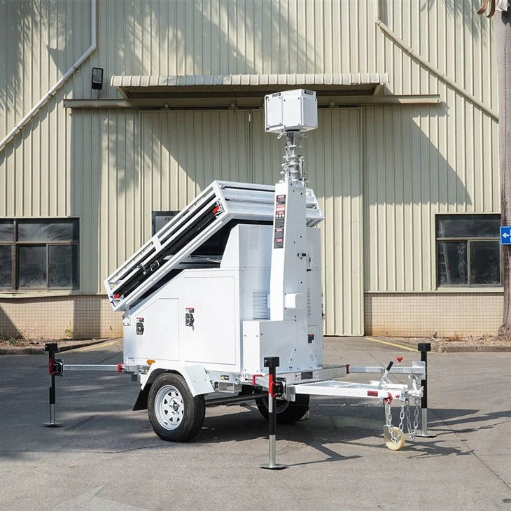 Mobile Solar Generator Solar Trailer factory