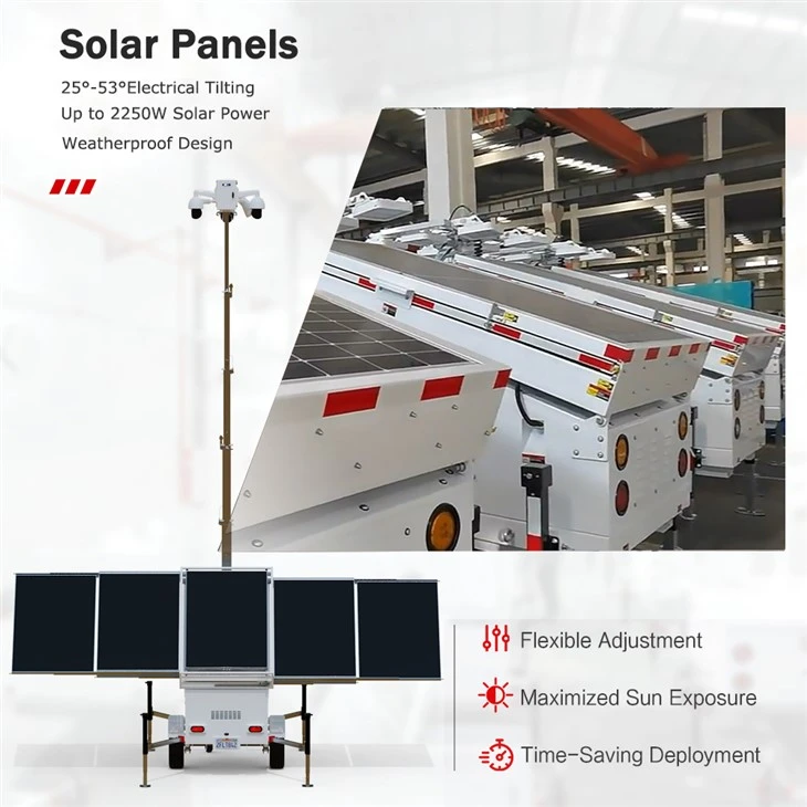 Movable Mobile Generator Solar Powered Trailer Station best
